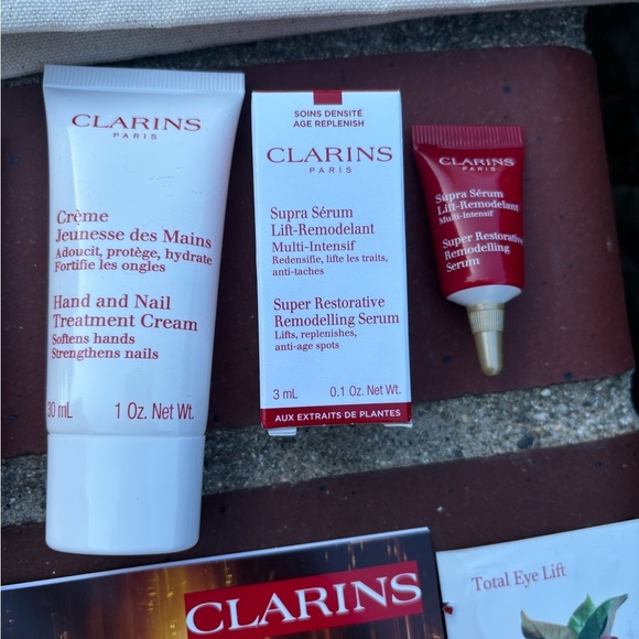Cultivate Kindness Tote Bag with Clarins Skincare Set - Picture 3 of 7